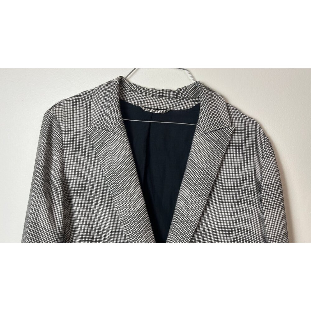 ALL SAINTS DOUBLE BREASTED OVERSIZED FIT BLAZER JACKET 4 - Picture 2 of 14